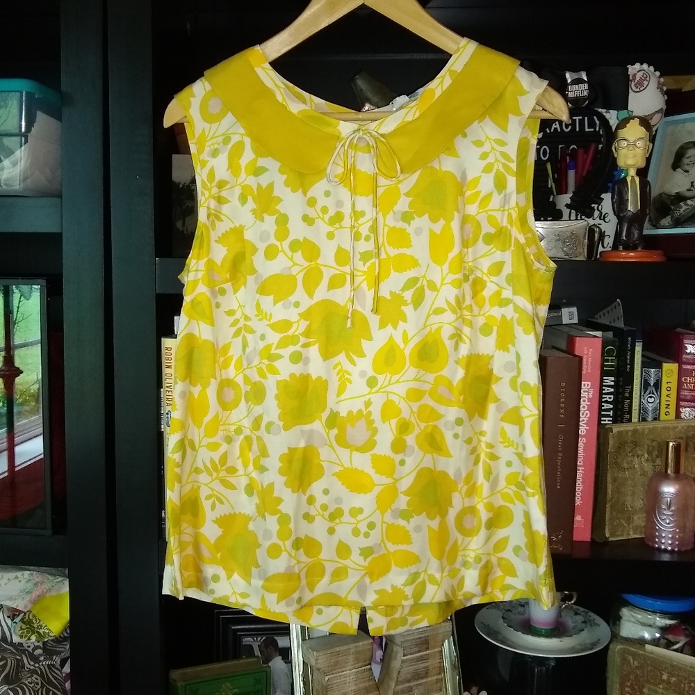 Boden Peter Pan Collar Top